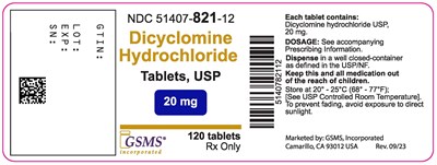 Dicyclomine Hydrochloride Tablets - 51407-821-12LB - TWI - Rev. 0923.jpg Dicyclomine Hydrochloride Tablets - 51407-821-12LB - TWI - Rev. 0923.jpg - Dicyclomine Hydrochloride Tablets 51407 821 12LB TWI Rev. 0923